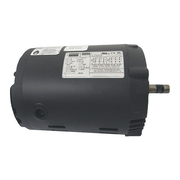 3-Phase General Purpose Motor, 1 1/2 HP, 56C Frame, 230/460V AC Voltage, 3,510 Nameplate RPM