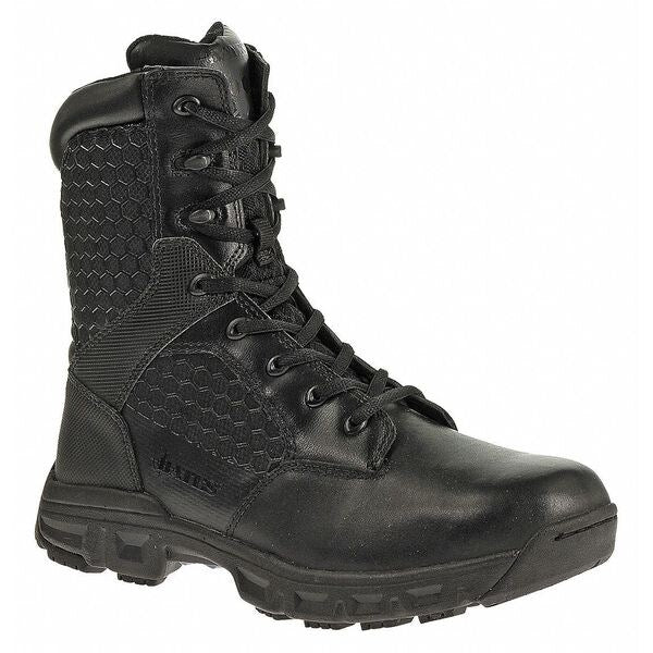 Tactical Boots, Plain, Mens, 8-1/2EW, PR