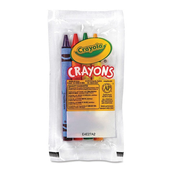 Crayons, Cello Pack, 4, PK360