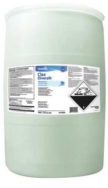 DIVERSEY 287 lb. Drum Chlorine Detergent W/Sanitizer, 1 Pack