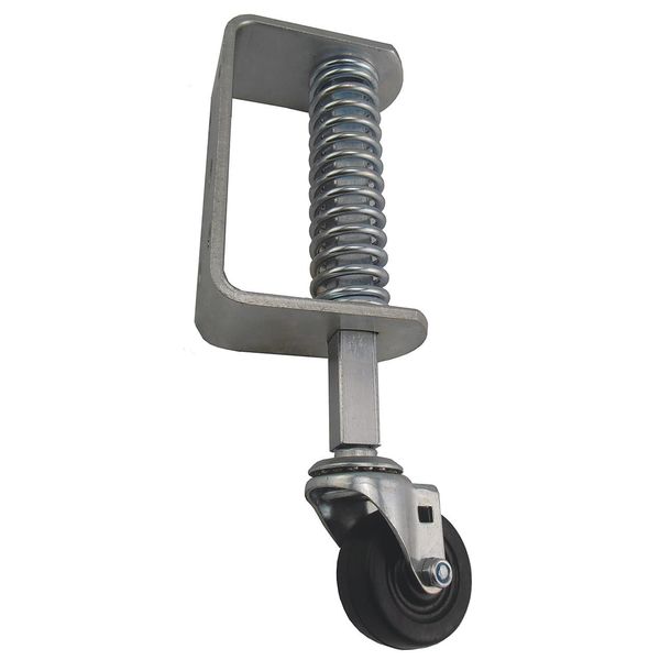 Gate Caster, Rubber, 2 in., 100 lb.