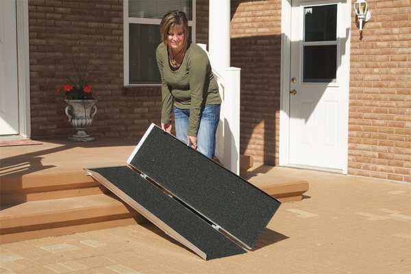 Walk Ramp, 800 lb., 5 ft. L x 30 in. H