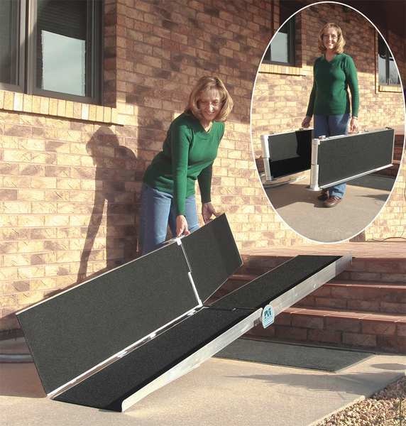 Walk Ramp, 800 lb., 7 ft. L x 30 in. H