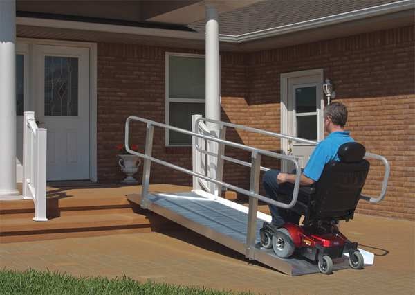 Walk Ramp, 850 lb., 8 ft. L x 36 in. H
