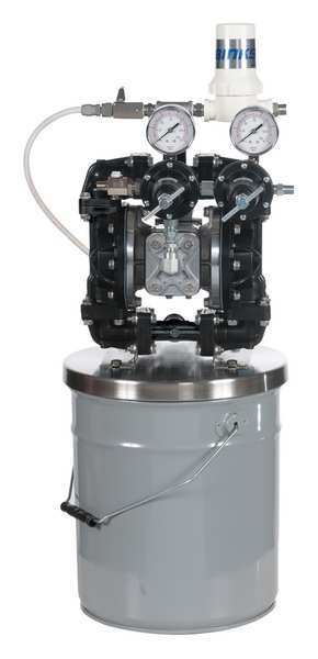 DBL Diaphragm Pump, Acetal, 5 gal.