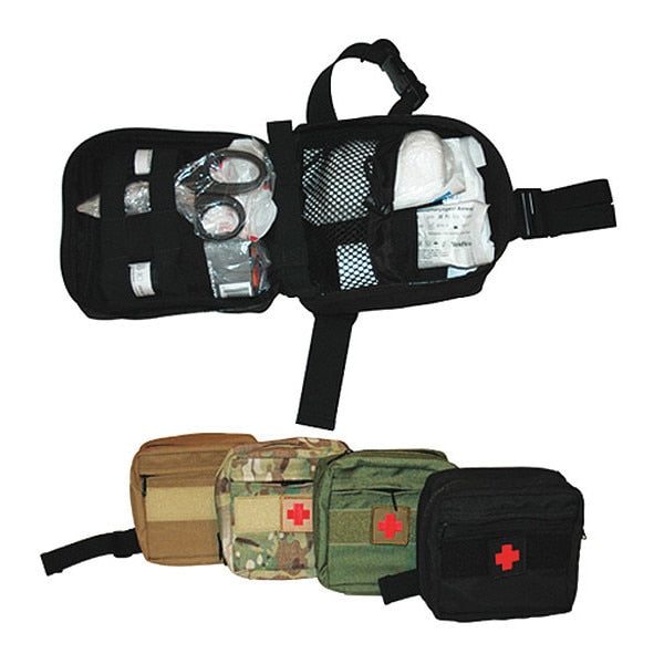 Combat Individual First Aid Kit, brown