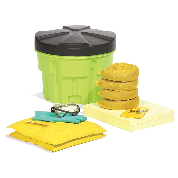Biohazard Spill Kit, 15.2 gal., Drum