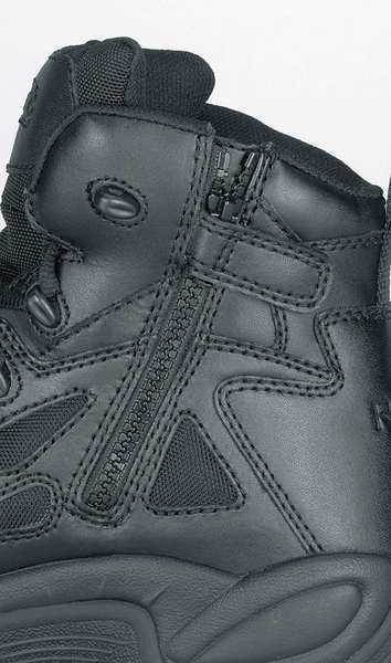 Tactical Boots, 9-1/2M, Nylon, Black, PR