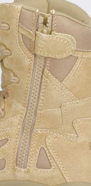 Military Boots, 8M, Mens, Plain, Tan, PR