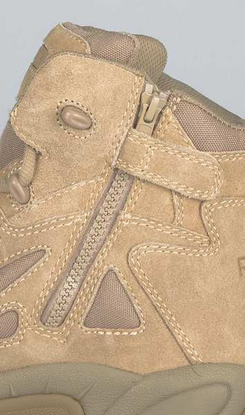 Military Boots, 6in, 7-1/2W, Desert Tan, PR