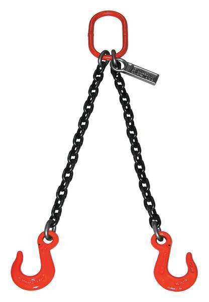 Chain Sling, 7/32 in., 10 ft., 4700 lb.