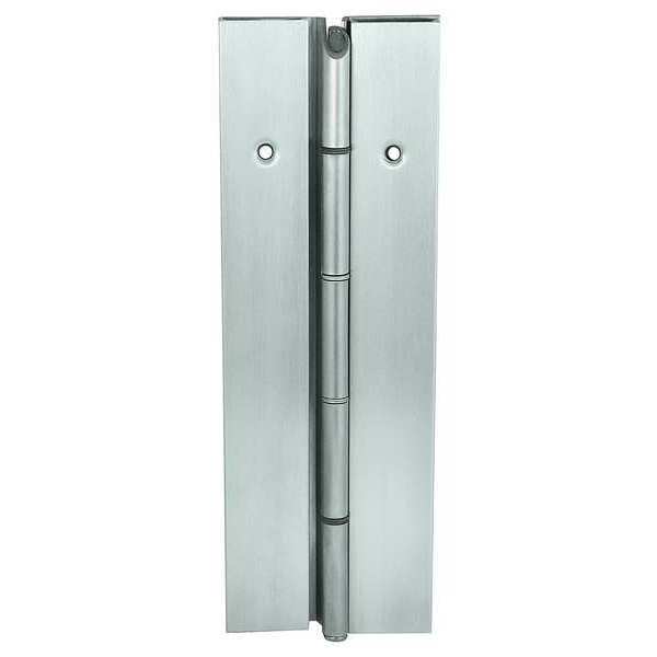 1 11/16 in W x 96 in H Satin Stainless Steel Continuous Hinge