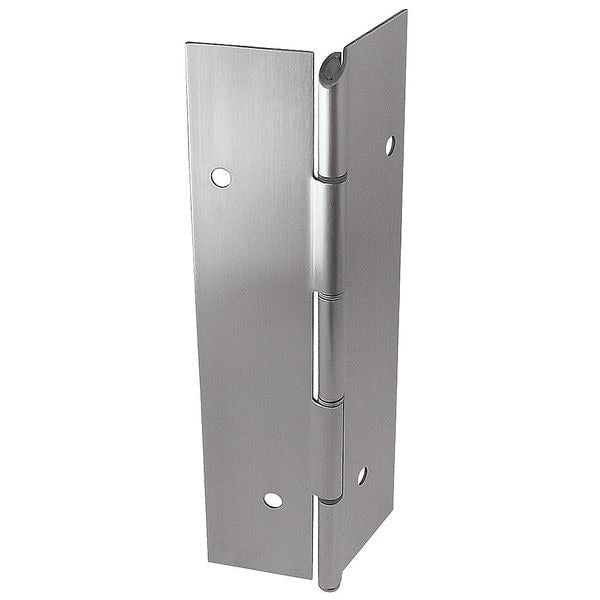 1 3/4 in W x 96 in H Satin Stainless Steel Continuous Hinge
