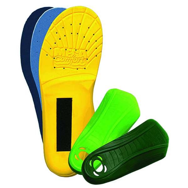 Insole, M 8to9/W 10to11, Yllw/Gr/Blk, PR