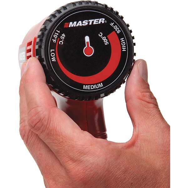 Heat Gun, Electric Powered, 120V AC, Variable Temp. Setting, Pistol Handle