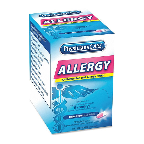 Medicine, Allergy Relief, PK50