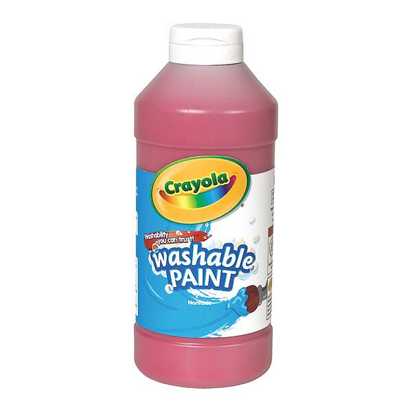 Paint, Washable, 16oz, Red