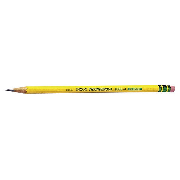 Pencil, Ticonderoga, #4, PK12
