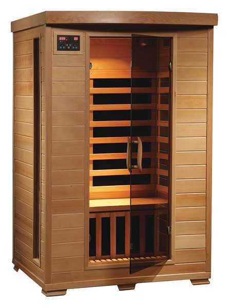 Sauna, Std, 2 ppl, Carbon Heater, Hemlock