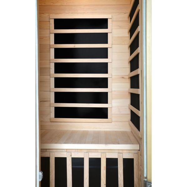 Sauna, Std, 1-2 per, Carbon Heater, Hemlock
