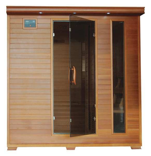 Sauna, Std, 6 ppl, Carbon Heater, Cedar