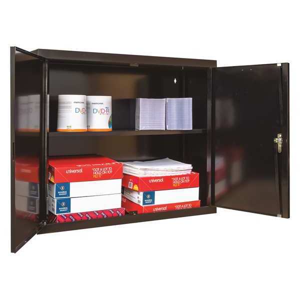 Wall Mount Storage Cabinet, 26x30x12, Width of Cabinet: 30 in