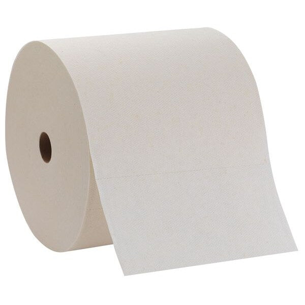 Dry Wipe Roll, White, Flax, 690 Wipes, 6 3/4 in x 10 1/2 in