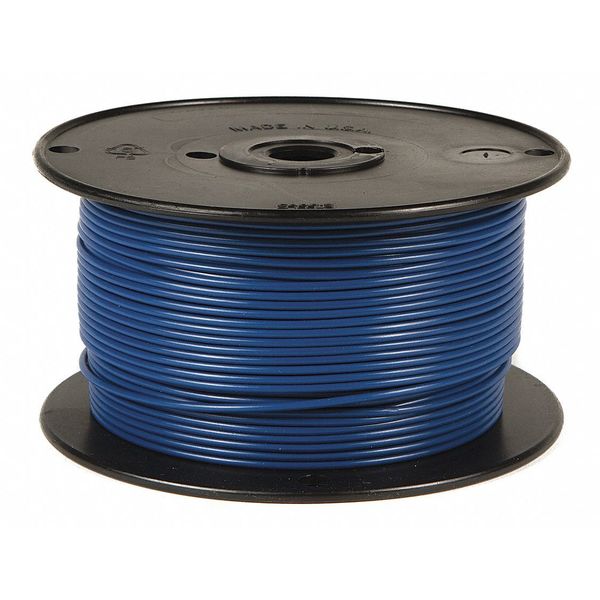 12 AWG 1 Conductor Stranded Primary Wire 100 ft. BL, Voltage: 60 V