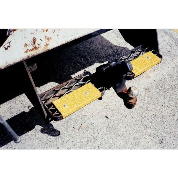 Anti-Slip Stair Nosing, Yellow, 29-1/2in W, 02-690