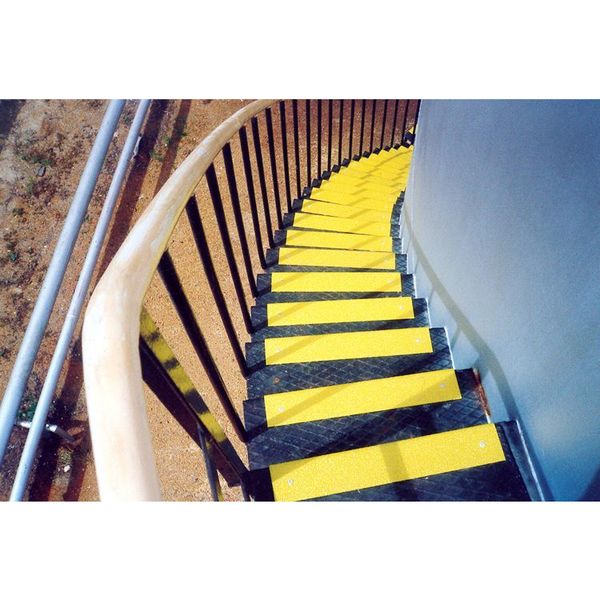 AntiSlip Stair Nosing, 7in D, 17-11/16in W