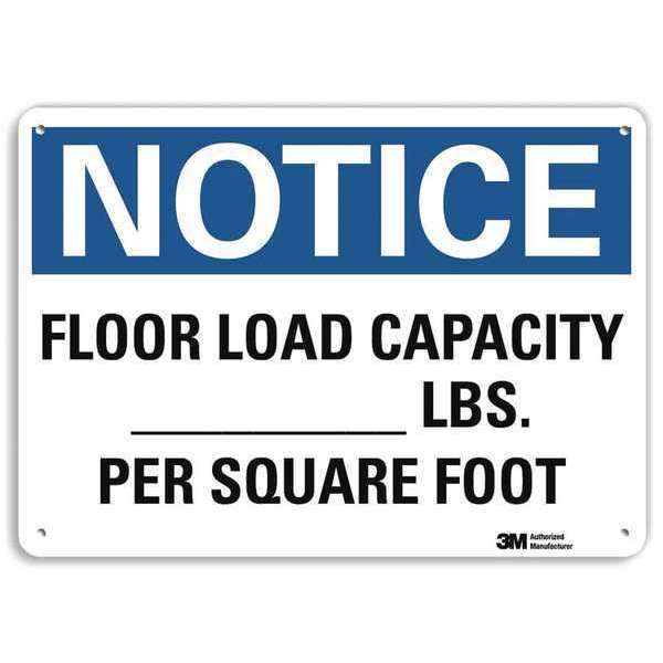 Notice Sign, RecycldReflecAlum, 10inWx7inH, U5-1226-RA_10X7
