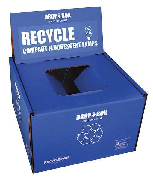 CFL Recycling Kit, 13x13x9In