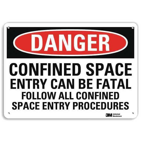 Danger Sign, 4 Hole Mount, 10in W x 7in H, U3-1207-RA_10X7