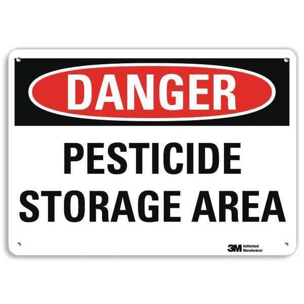 Danger Sign, 4 Hole Mount, 10in W x 7in H, U3-1908-RA_10X7