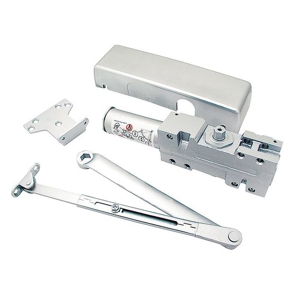 Manual Hydraulic TownSteel Overhead Closers Door Closer Heavy Duty Interior and Exterior, Aluminum