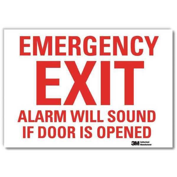 Emrgncy Sign, 10x14in, Reflective Sheeting