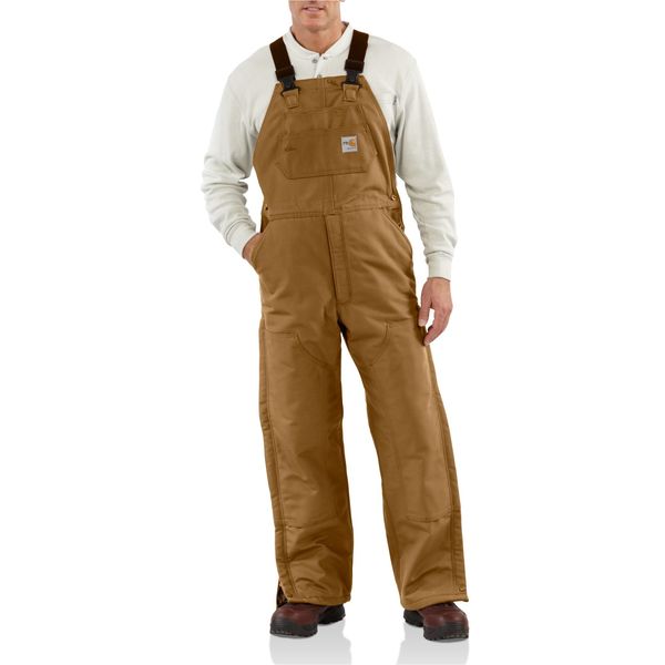 Bib Overall, Carhartt(R)Brown, 42in.x36in.