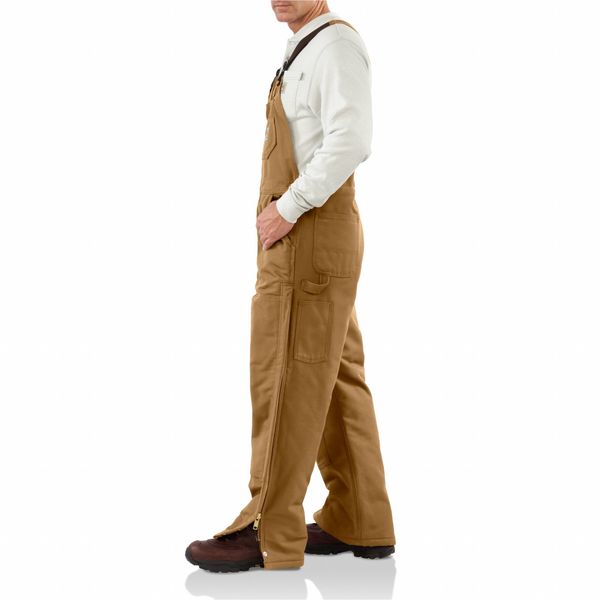 Bib Overall, Carhartt(R)Brown, 42in.x36in.