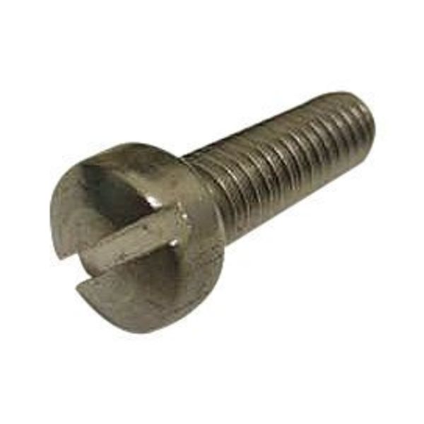 #10-24 x 1-1/2 in Slotted Fillister Machine Screw, Plain 18-8 Stainless Steel, 100 PK