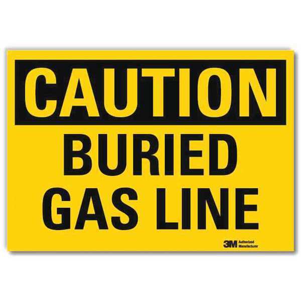 Caution Sign, 7 in H, 10 in W, Vertical Rectangle, English, U4-1101-RD_10X7