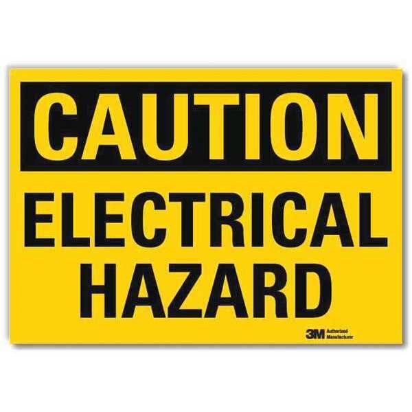 Safety Sign, 5 in H, 7 in Width, Reflective Sheeting, Horizontal Rectangle, English, U4-1254-RD_7X5