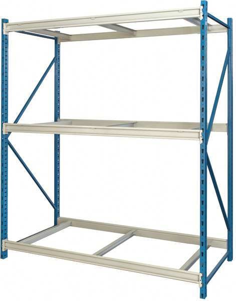 Starter Bulk Storage Rack, 24 in D, 96 in W, 3 Shelves