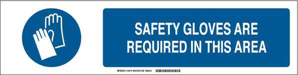 Slider Insert, Safety Gloves Required, Eng