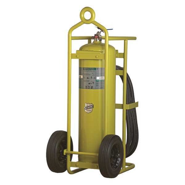 Wheeled Fire Extinguisher, 10A:120B:C, Clean Agent, 150 lb