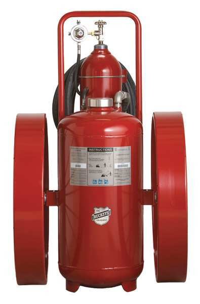 Wheeled Fire Extinguisher, 30A:320B:C, Dry Chemical, 300 lb