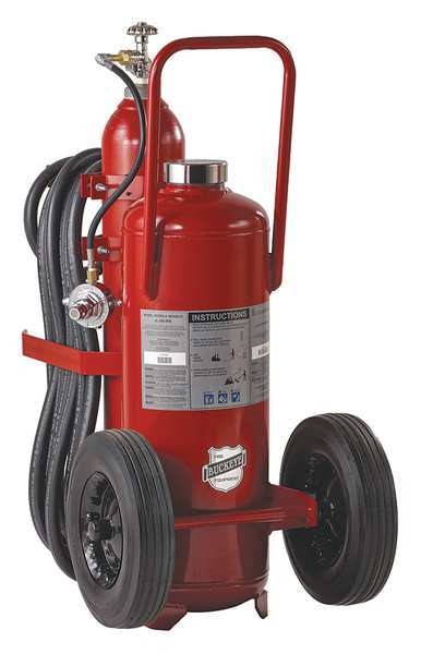 Wheeled Fire Extinguisher, 30A:240B:C, Dry Chemical, 125 lb