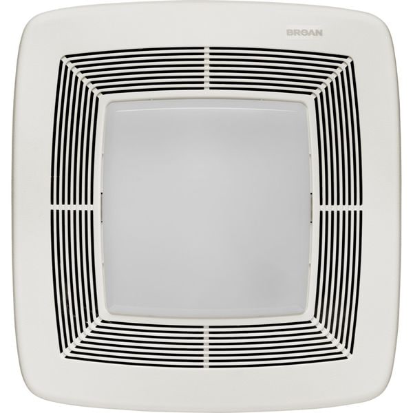 Ceiling Bathroom Fan, 80 cfm cfm, 4 in Duct Dia., 120V AC, Energy StarÂ® Certified