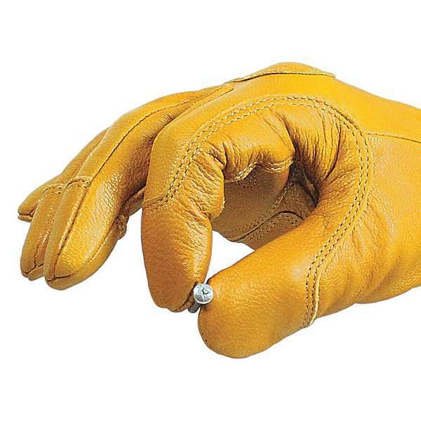 Arc Flash Gloves, XL, Tan, Slip On, PR