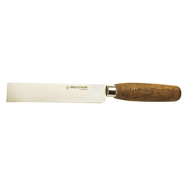 Square Point Rubber Knife, Square Point, Hardwood, 9-3/4