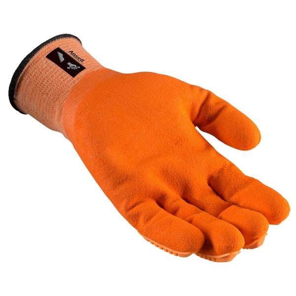 Cut Resist Gloves, Hi-Vis Orange, PR